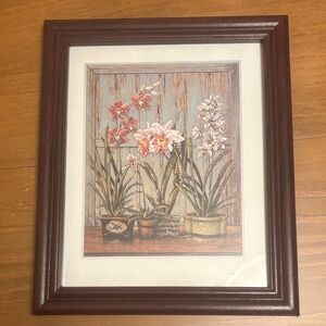 Floral Framed Wall Art: Crystal Gallery